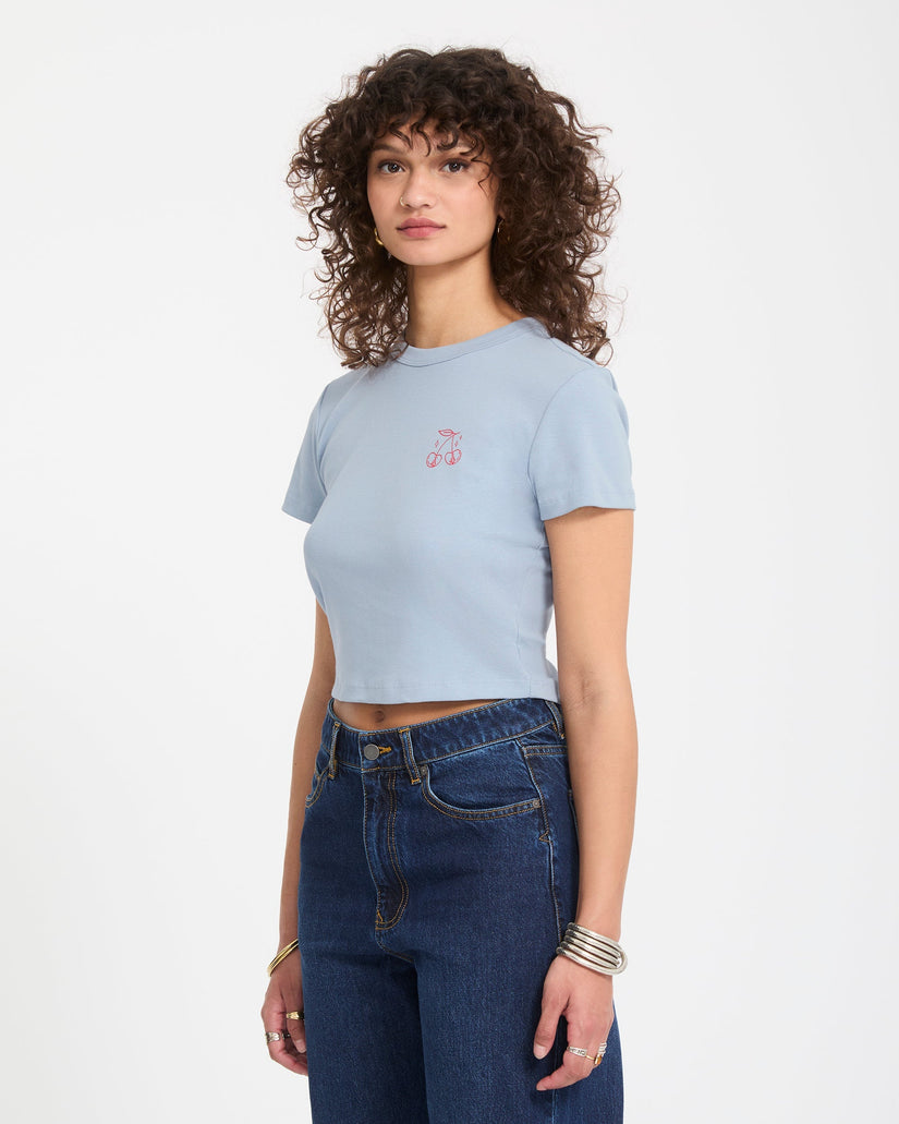 Crop-top As If Baby - Cali Blue