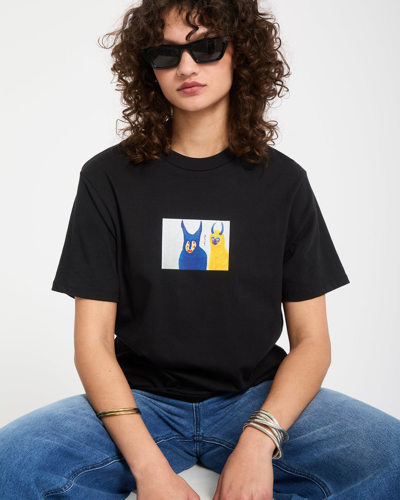 T-shirt Radical Daze Up - Black