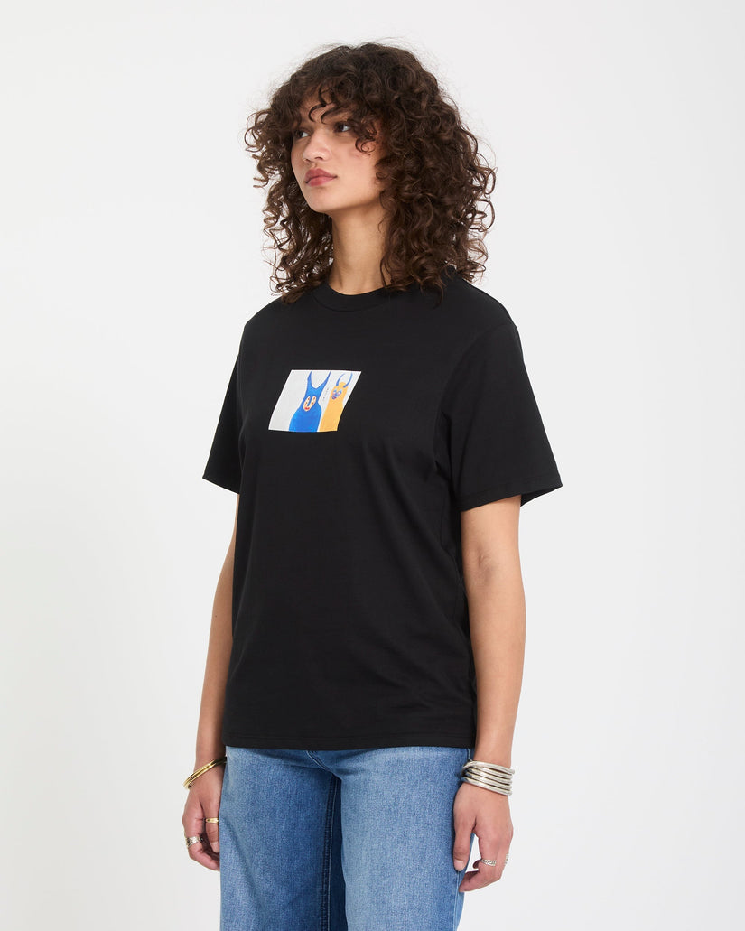 T-shirt Radical Daze Up - Black