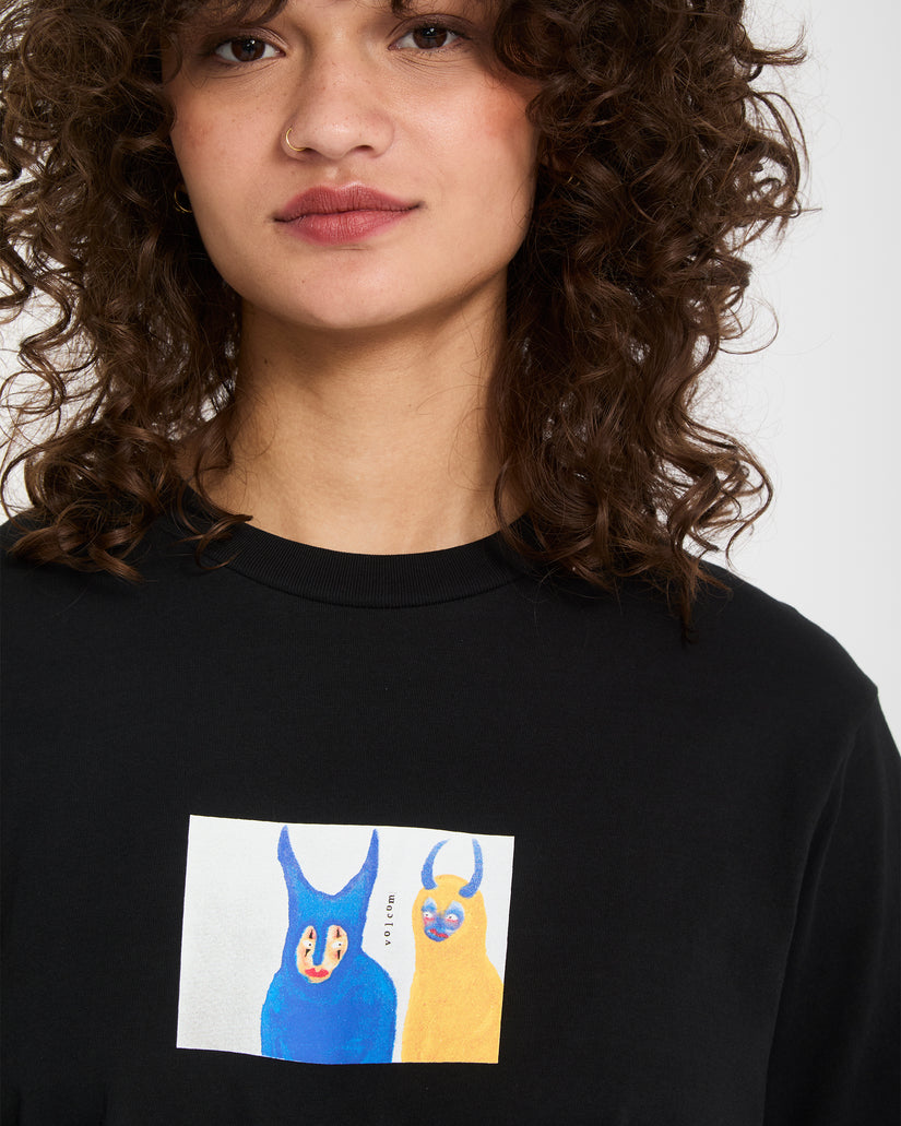 T-shirt Radical Daze Up - Black