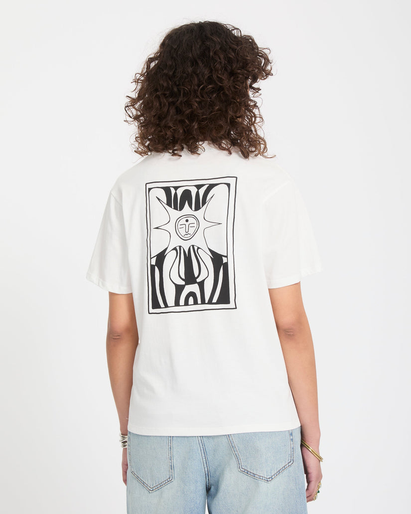 T-shirt Radical Daze Up - Off White