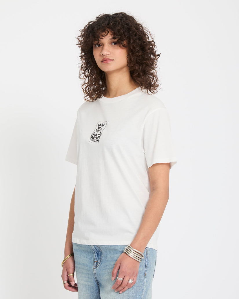 T-shirt Radical Daze Up - Off White