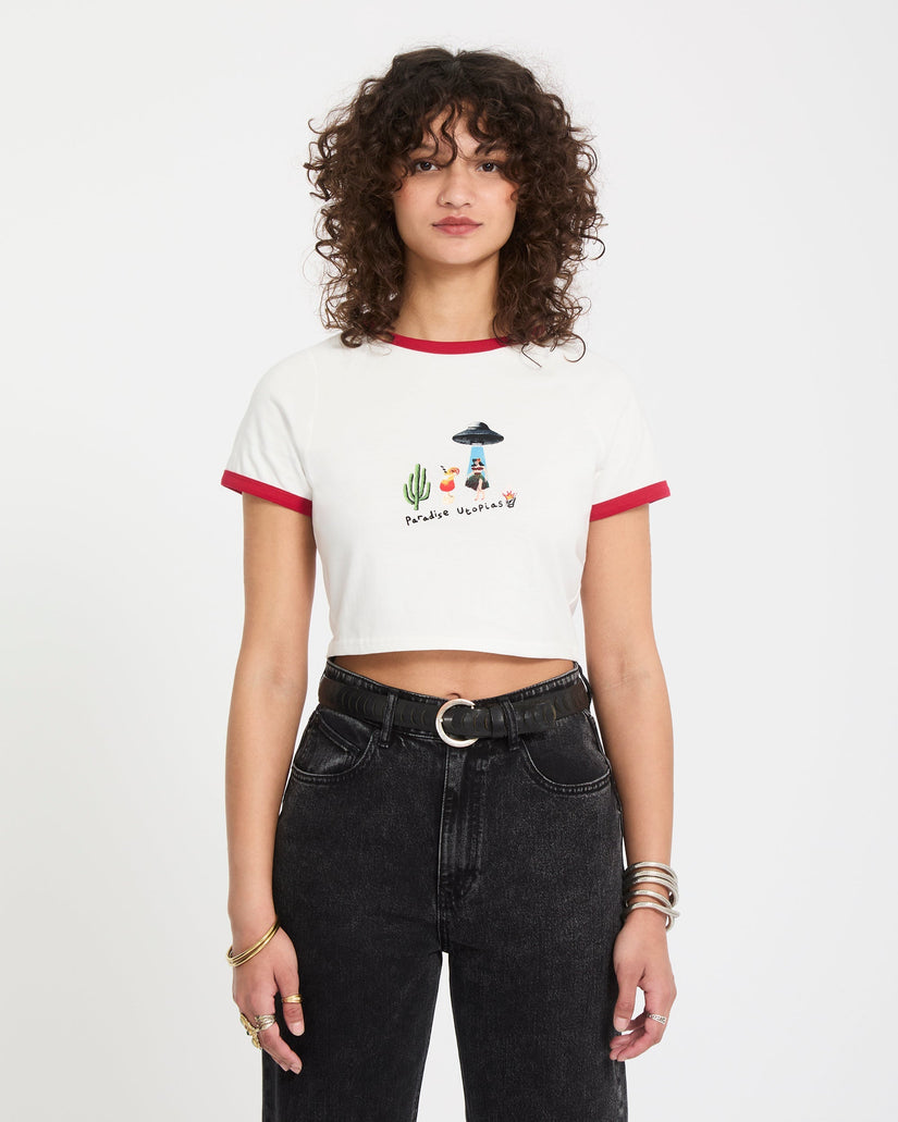 Crop top Mickey Mason - Off White