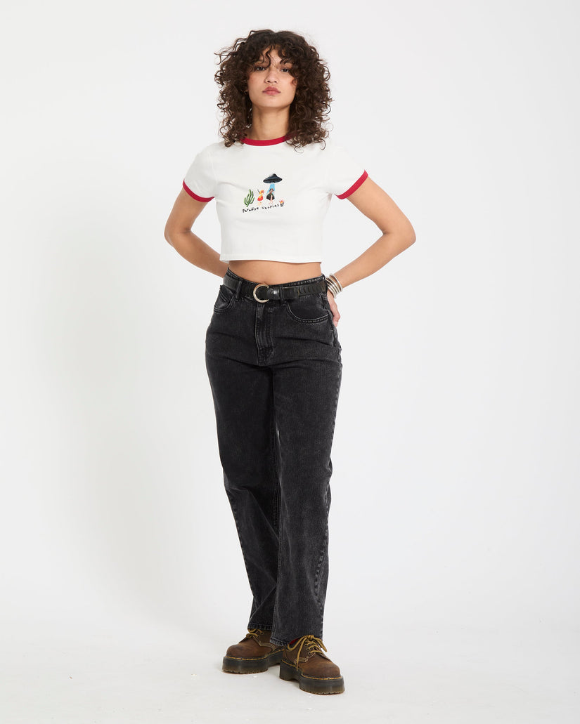 Crop top Mickey Mason - Off White