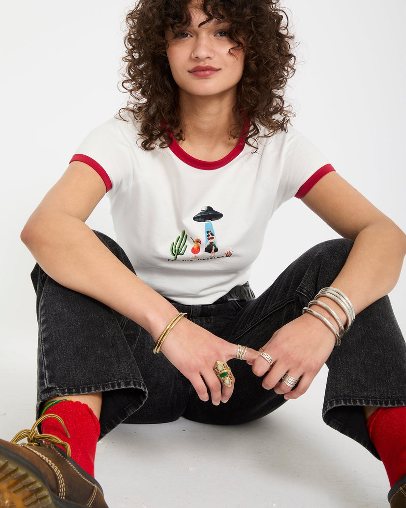 Crop top Mickey Mason - Off White