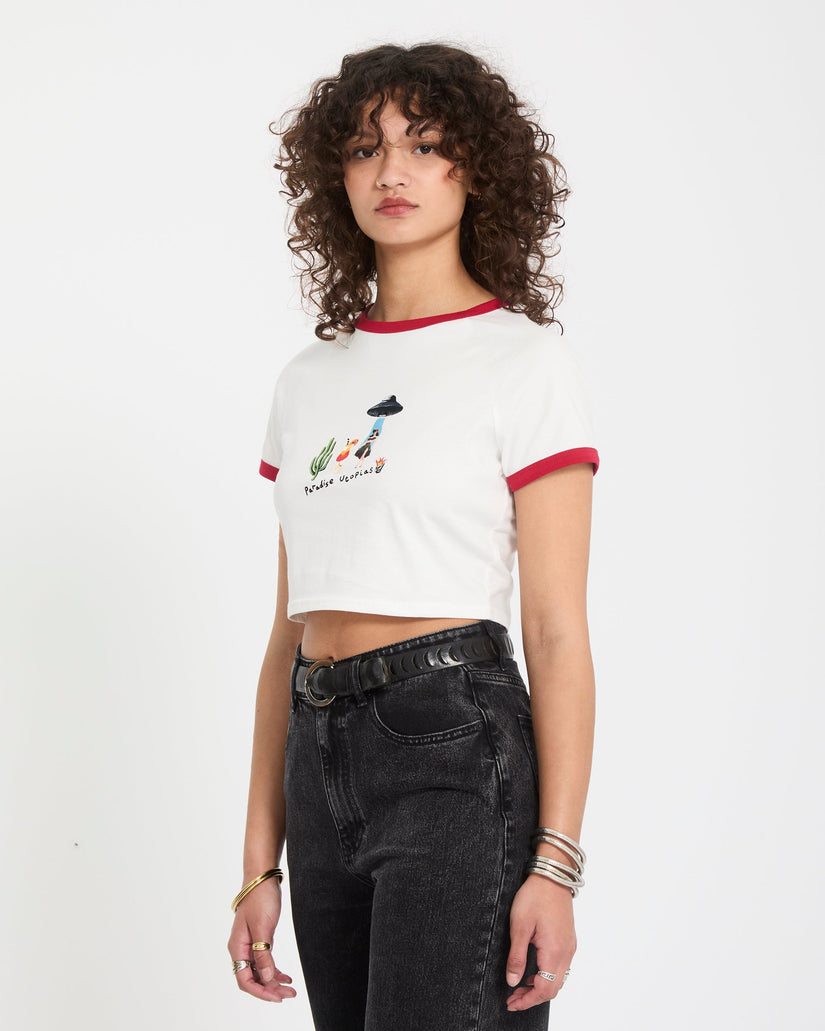Crop top Mickey Mason - Off White