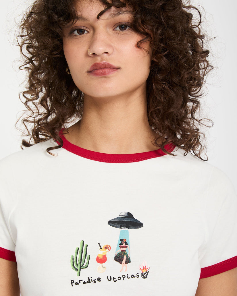 Crop top Mickey Mason - Off White