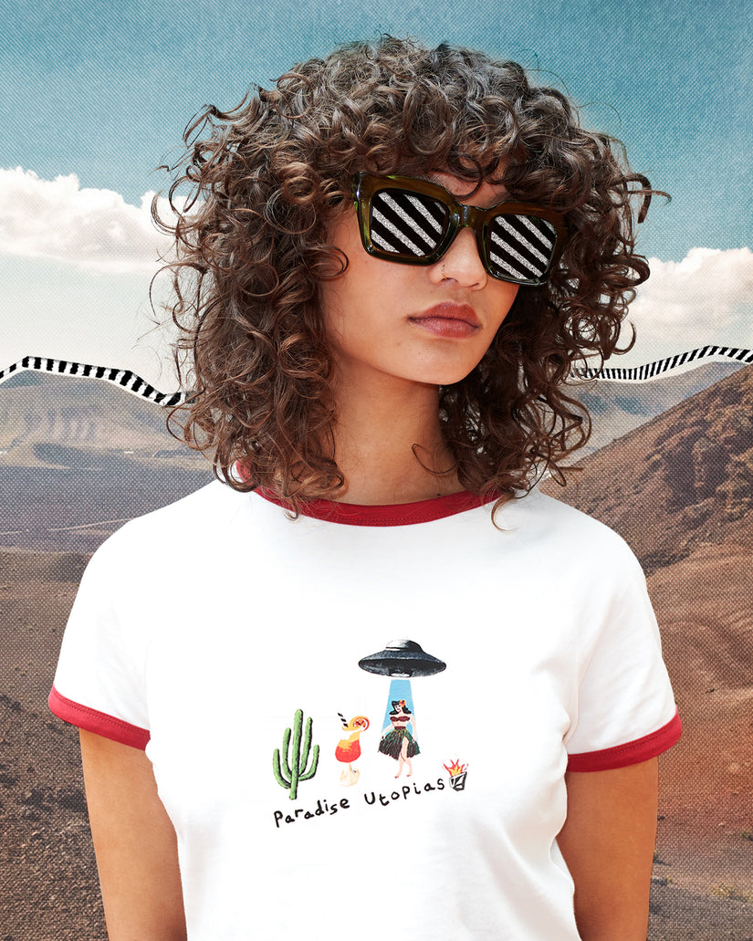Crop top Mickey Mason - Off White