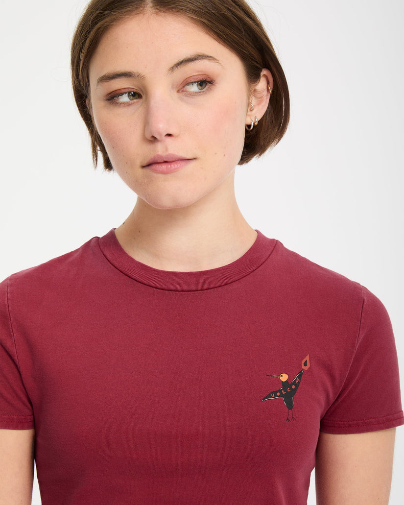 T-shirt Moove On - Deep Red