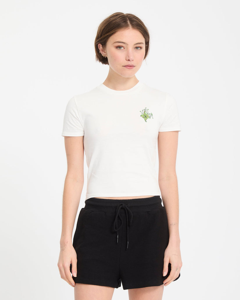 T-shirt Moove On - Vintage White