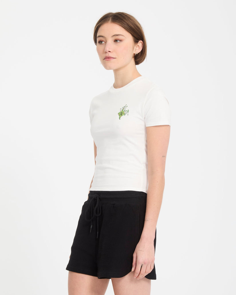 T-shirt Moove On - Vintage White