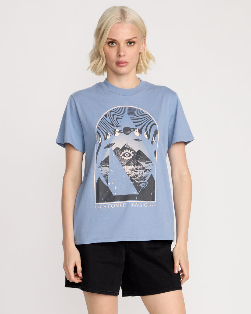 T-Shirt Lock It Up - Carolina Blue
