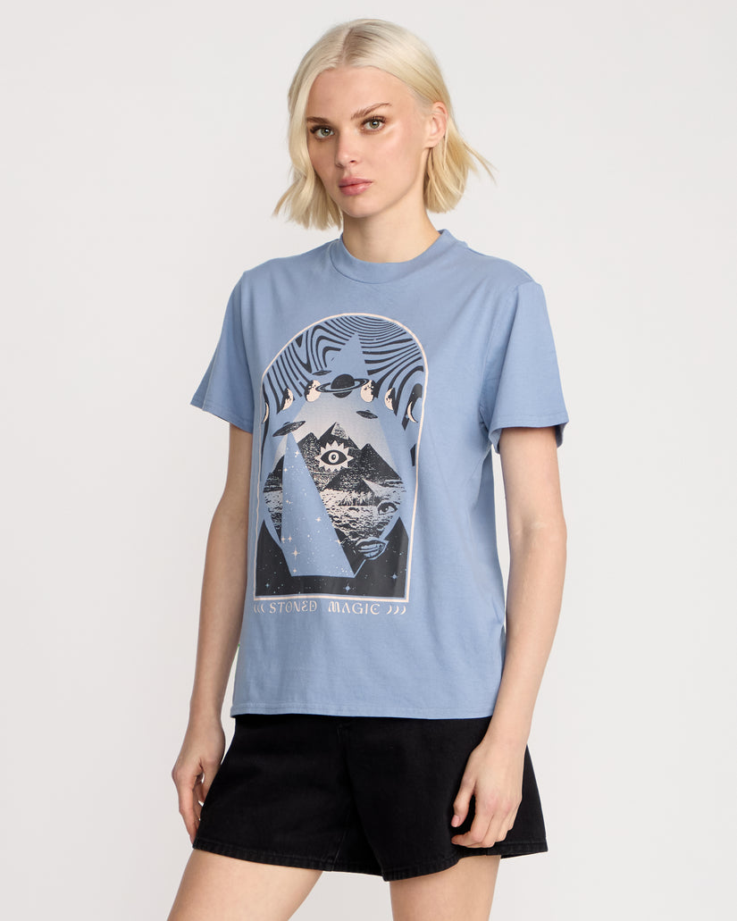 T-Shirt Lock It Up - Carolina Blue