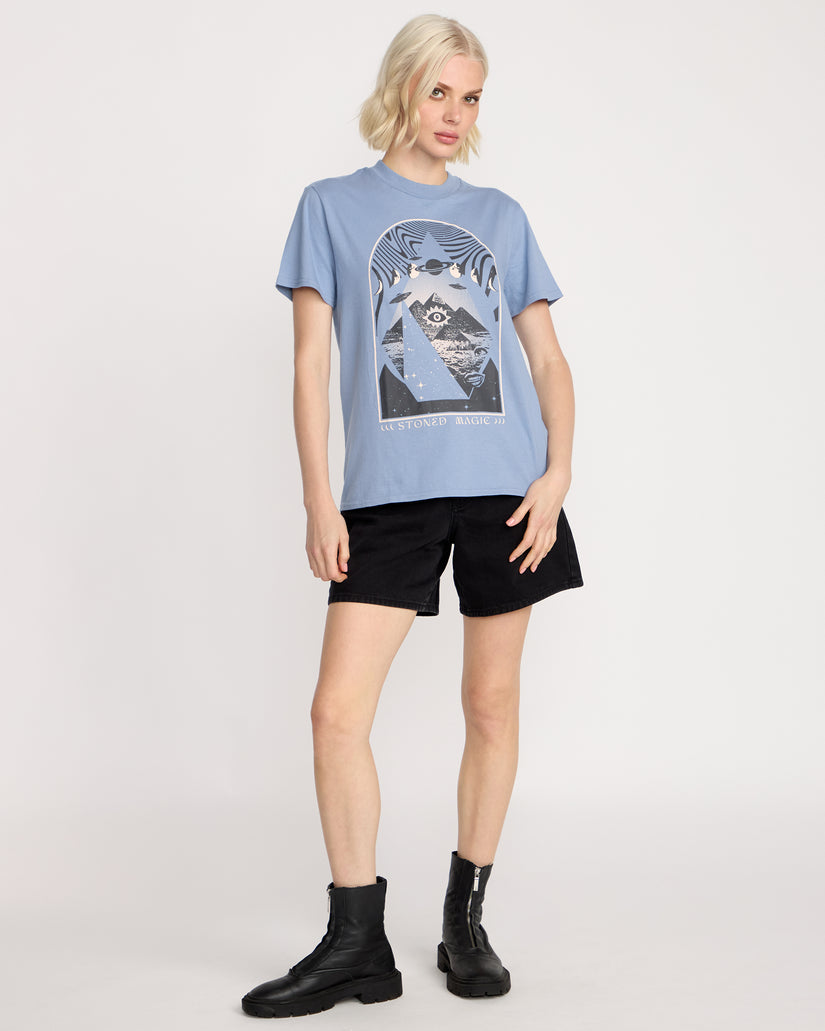 T-Shirt Lock It Up - Carolina Blue