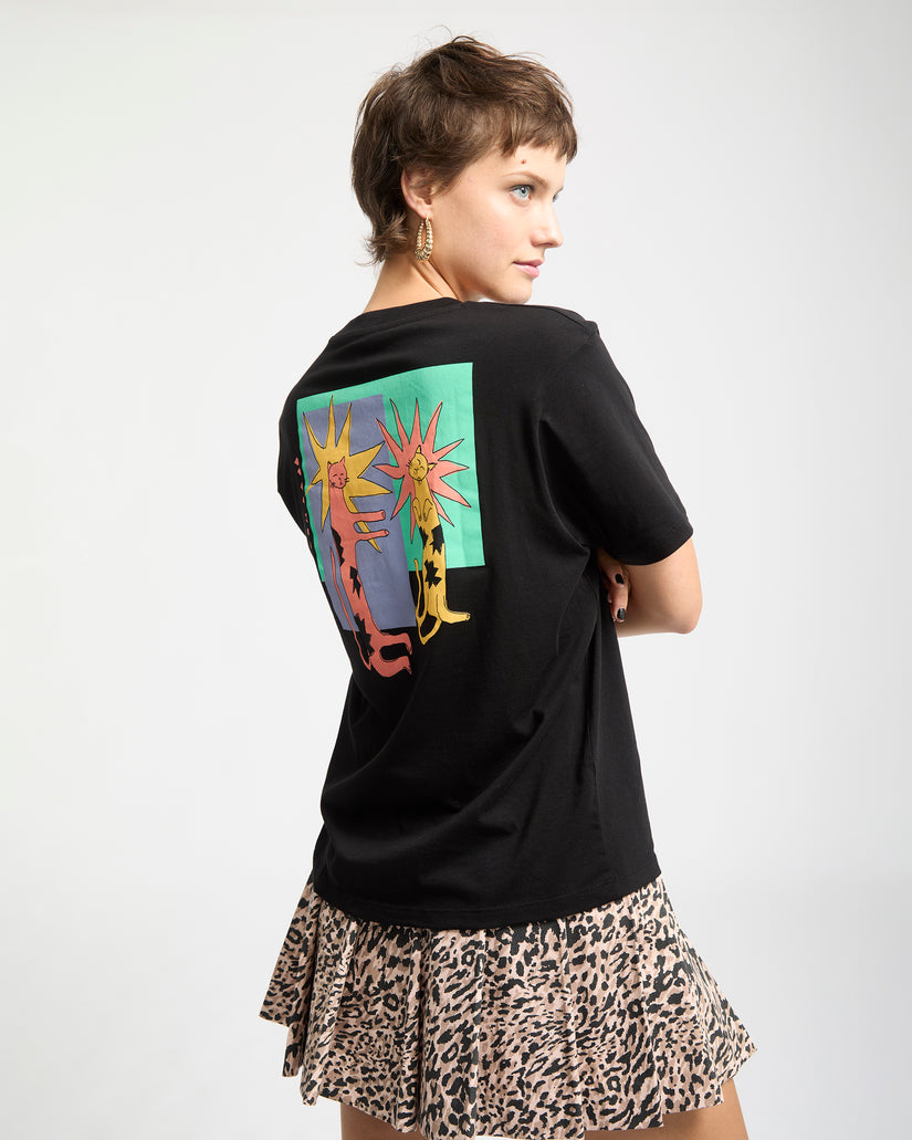 T-Shirt Radical Daze Up - Black