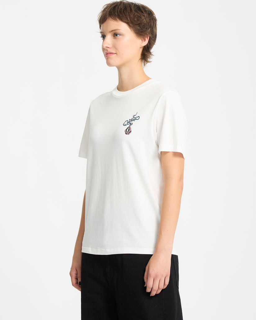 T-Shirt Radical Daze Up - Star White