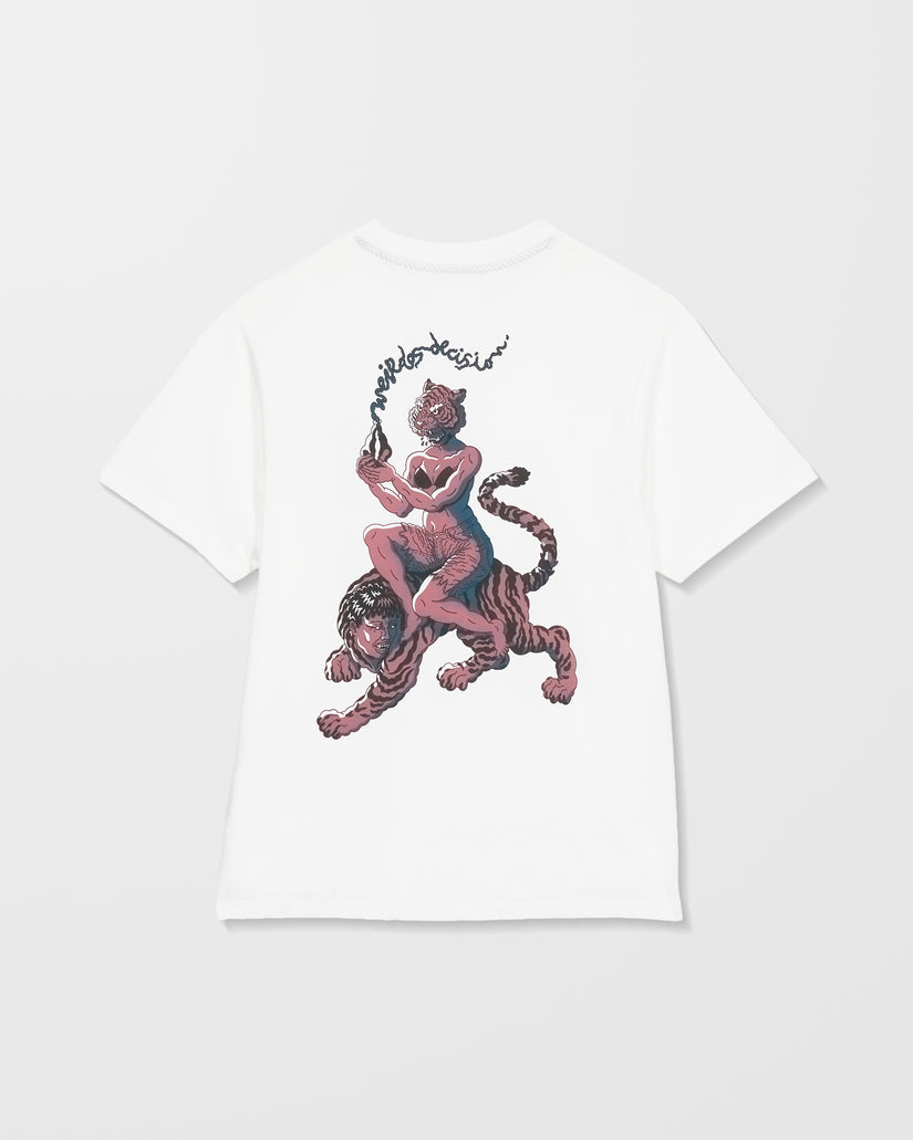 T-Shirt Radical Daze Up - Star White