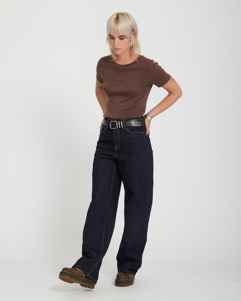 T-shirt Volcom Stone Tight - Tobacco Brown
