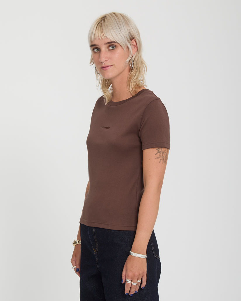 T-shirt Volcom Stone Tight - Tobacco Brown
