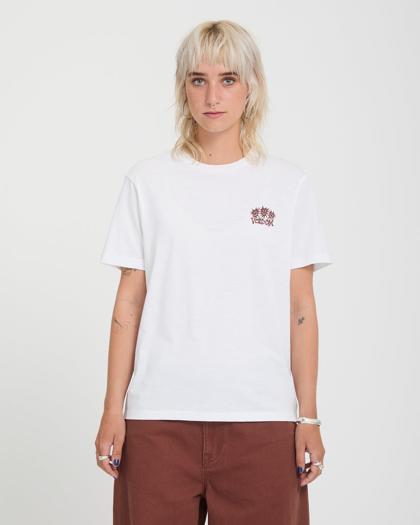 T-shirt Radical Daze Up - White