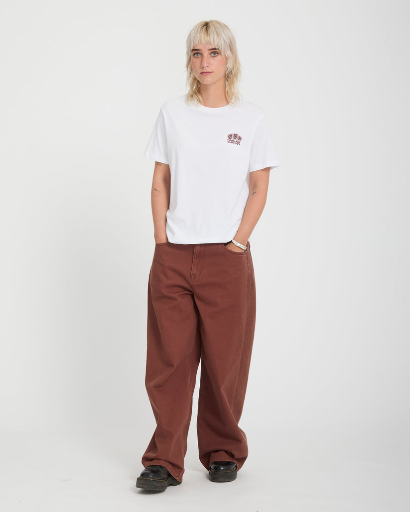 T-shirt Radical Daze Up - White