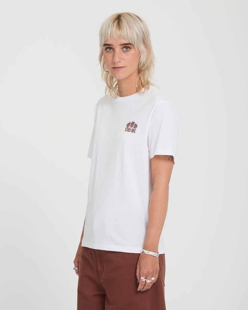 T-shirt Radical Daze Up - White