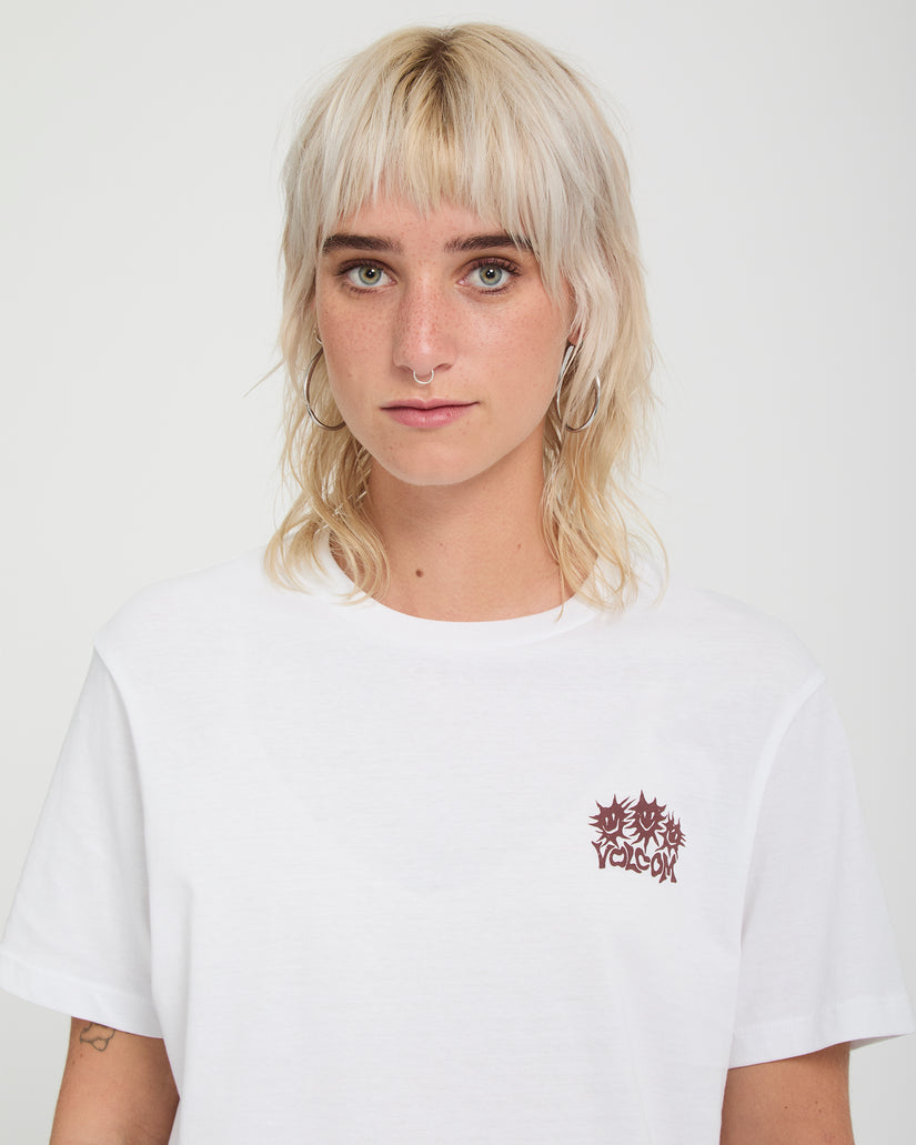 T-shirt Radical Daze Up - White