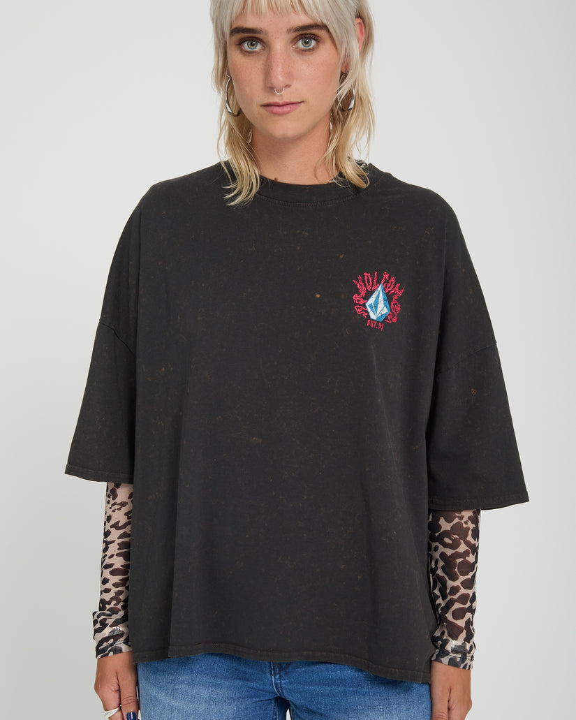 T-shirt Voltrip - Vintage Black