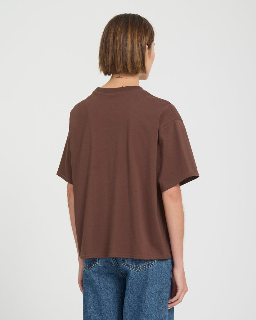 T-shirt Carrau I - Tobacco Brown
