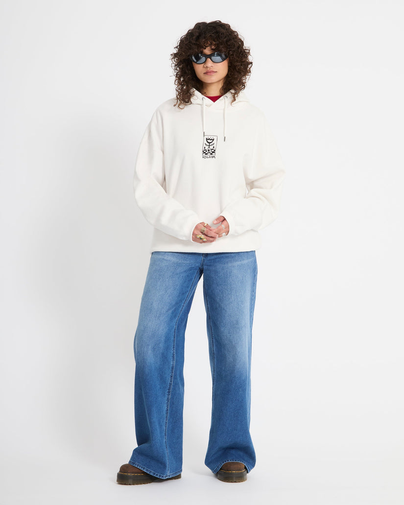 Sweat à capuche Radical Daze Up - Off White
