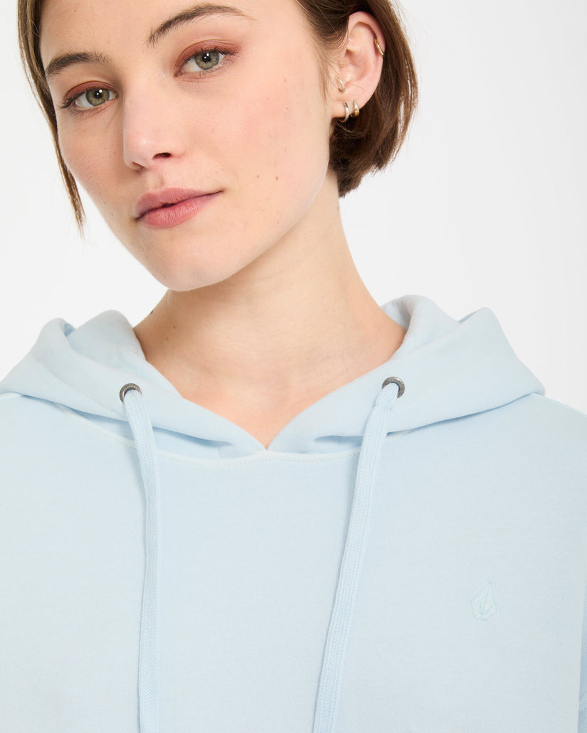 Sweat à capuche Stone Soft - Light Blue Acid
