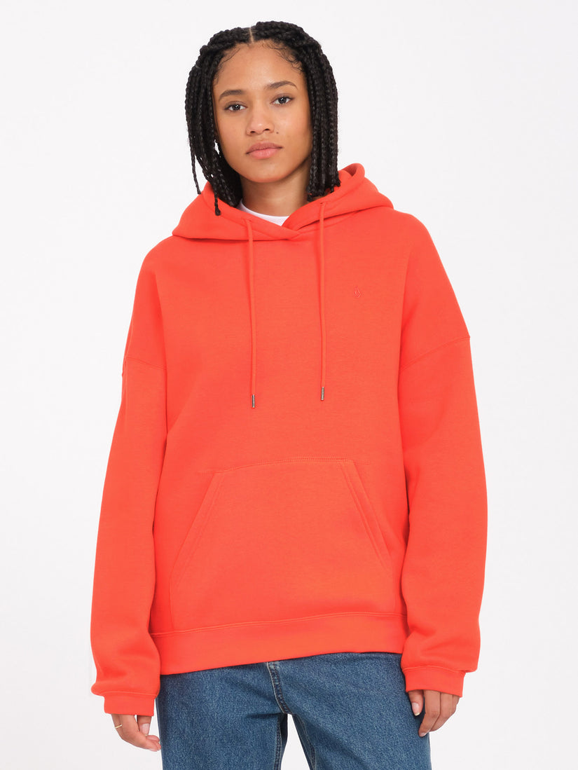 Sweat à capuche Stone Heart Up - BRIGHT RED