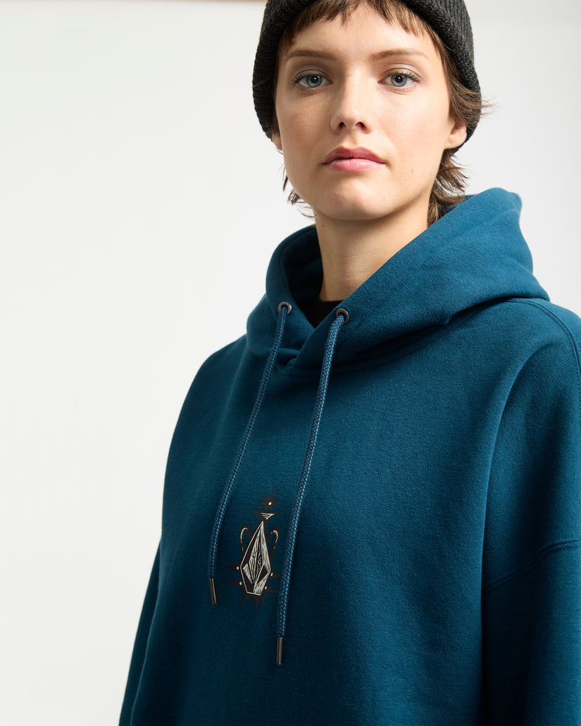 Sweat À Capuche Vaderetro - Emerald Green