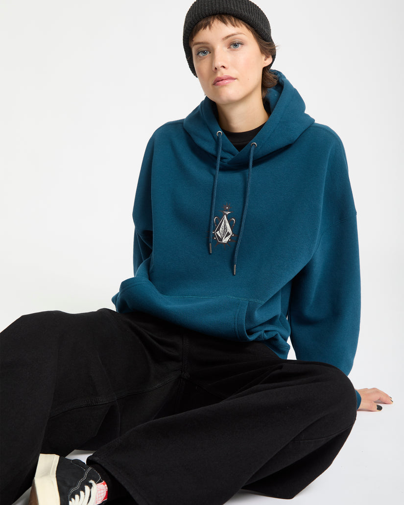Sweat À Capuche Vaderetro - Emerald Green