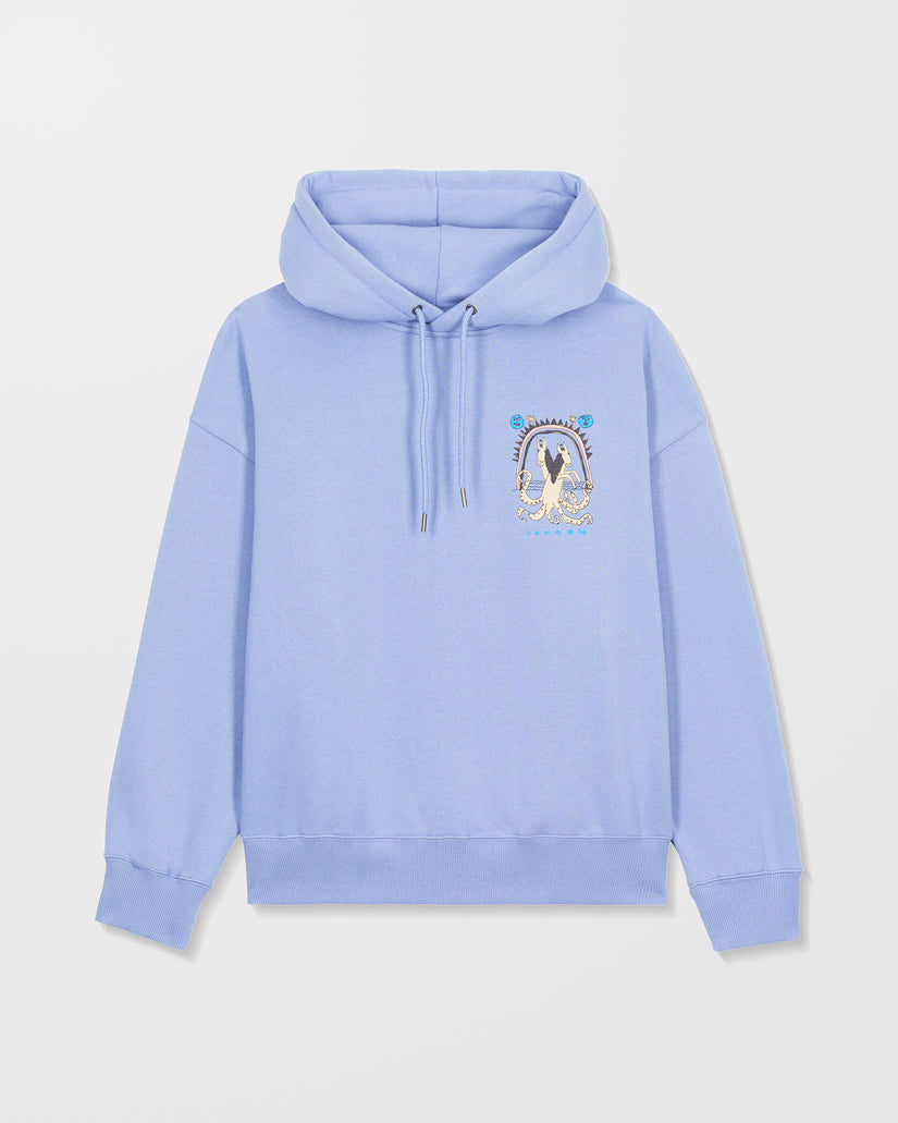 Sweat À Capuche Moove On - Carolina Blue
