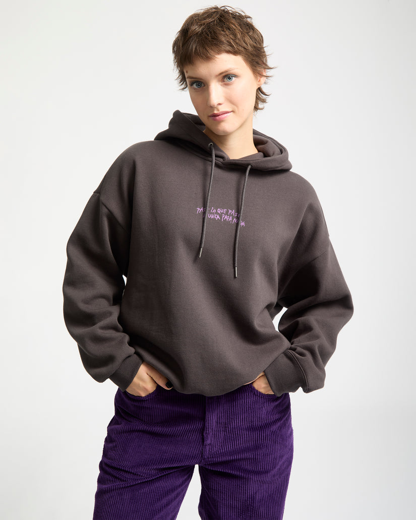 Sweat À Capuche Moove On - Vintage Black