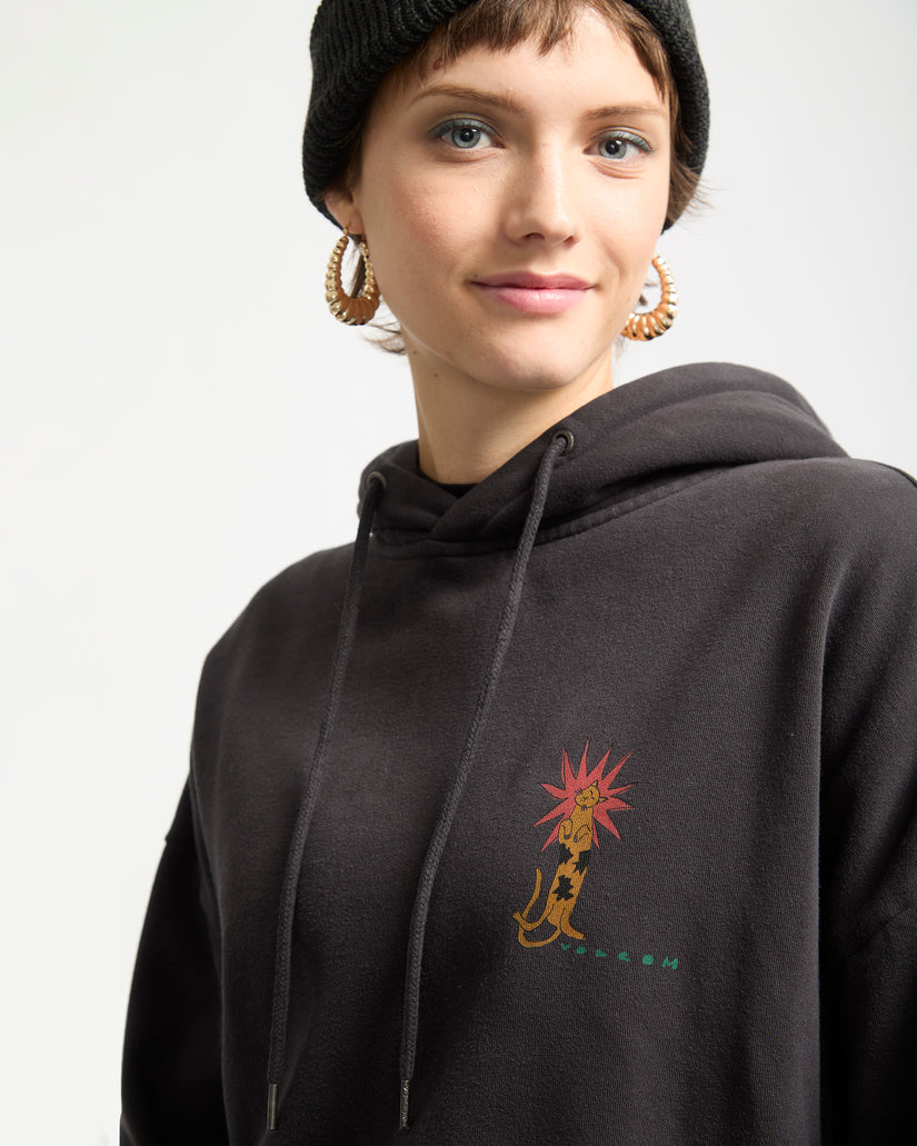 Sweat À Capuche Radical Daze - Black