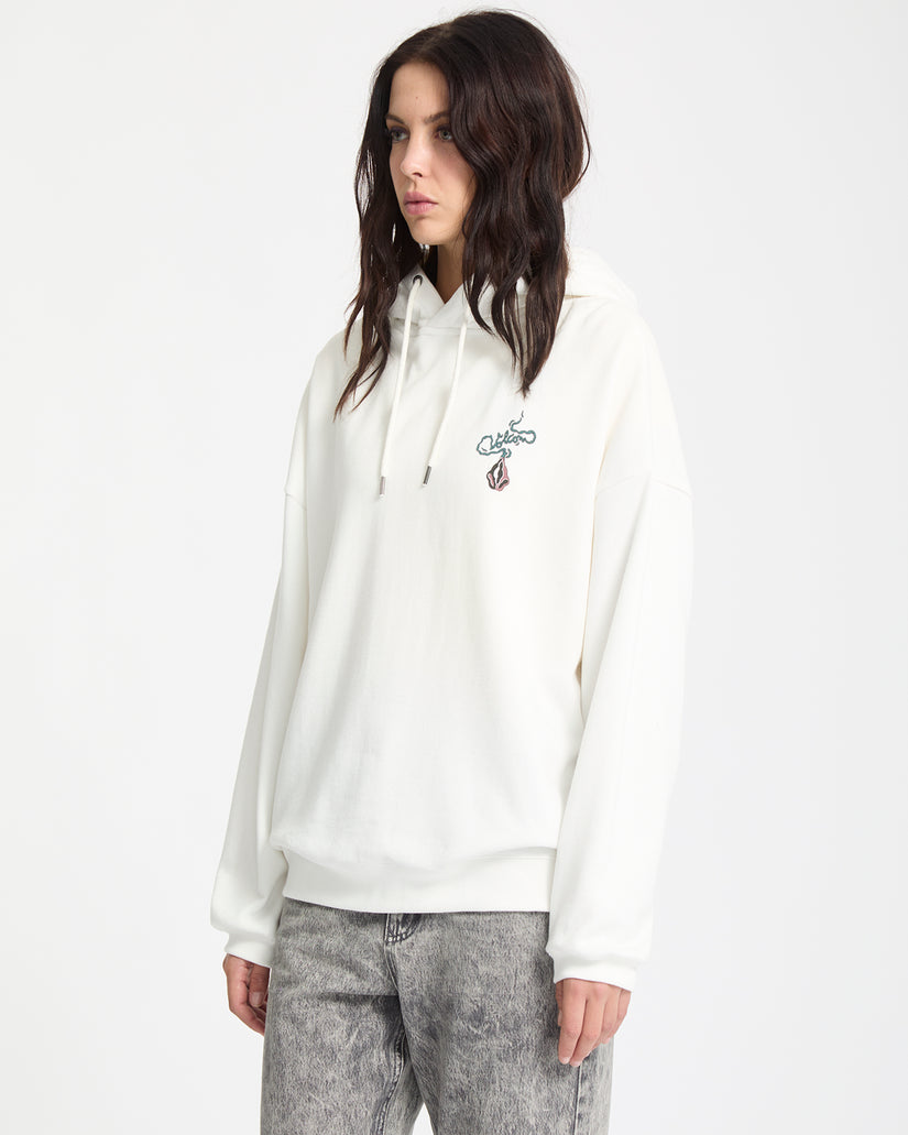 Sweat À Capuche Radical Daze - Star White