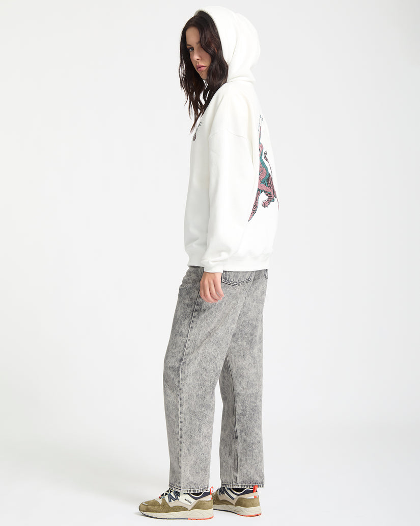 Sweat À Capuche Radical Daze - Star White