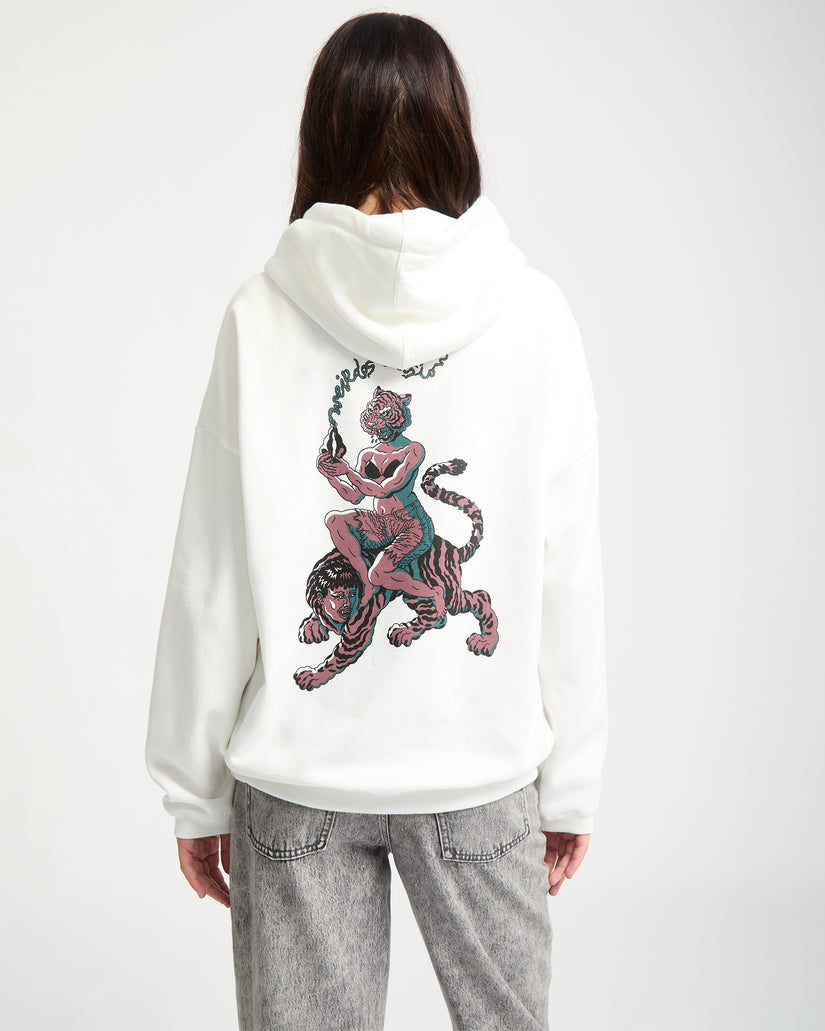 Sweat À Capuche Radical Daze - Star White