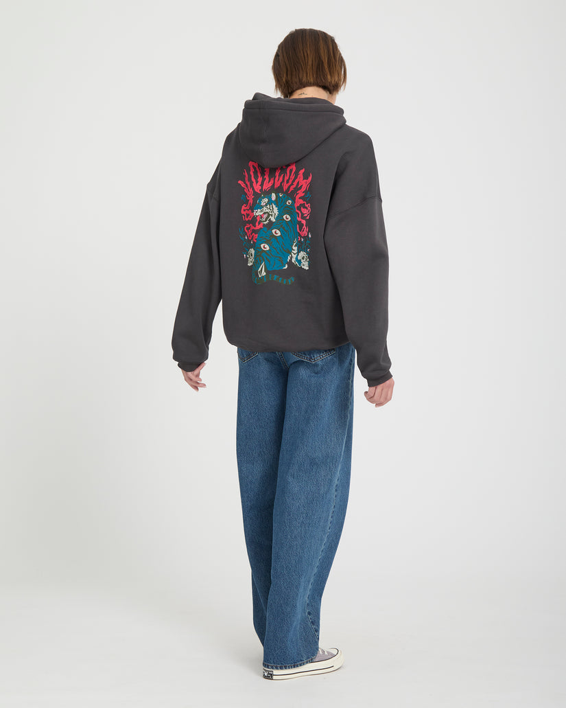 Sweat à capuche Radical Daze Up - Black