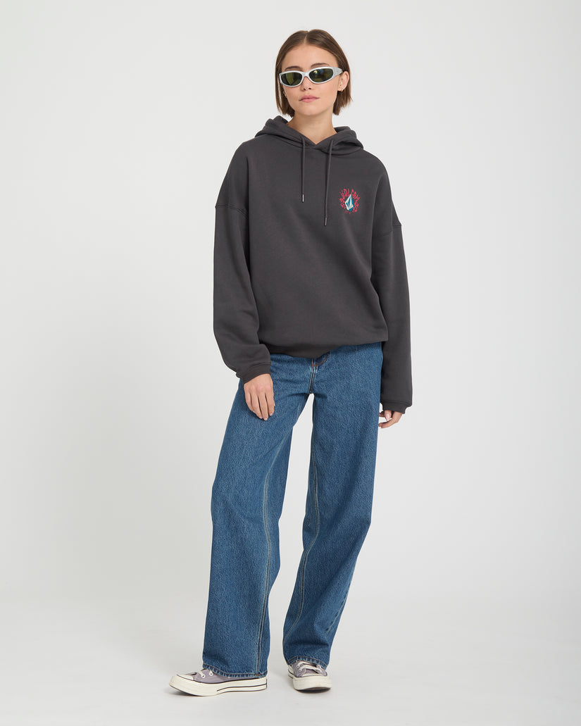 Sweat à capuche Radical Daze Up - Black