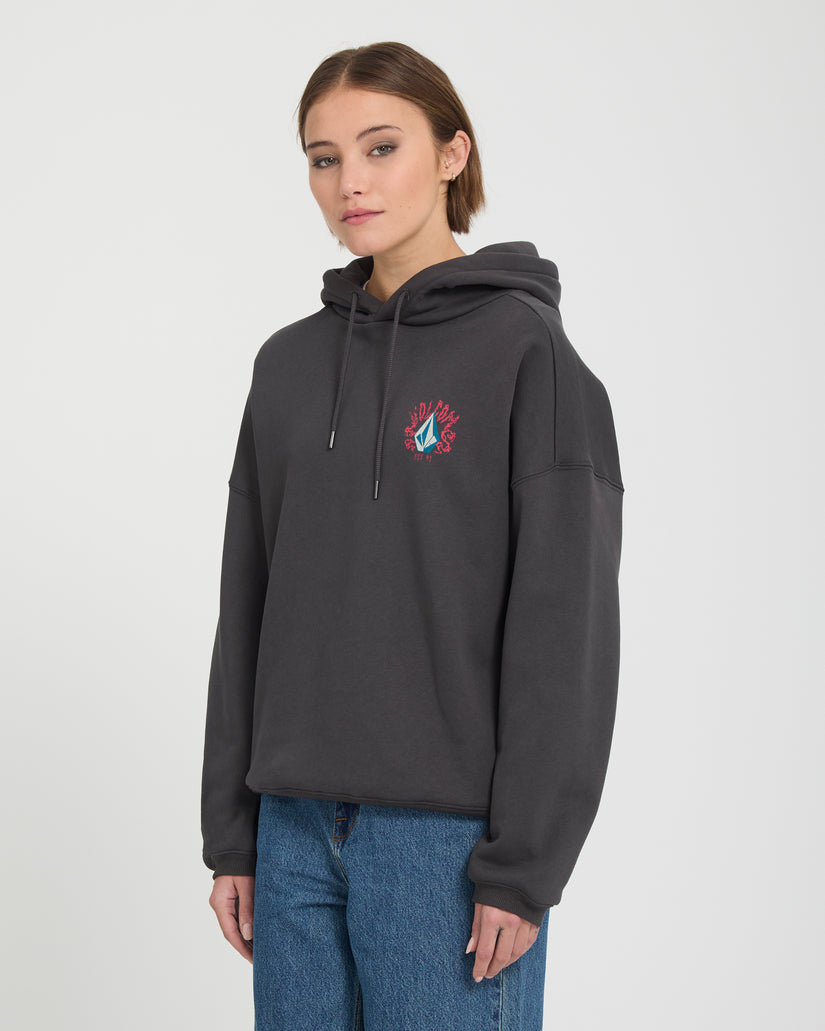 Sweat à capuche Radical Daze Up - Black