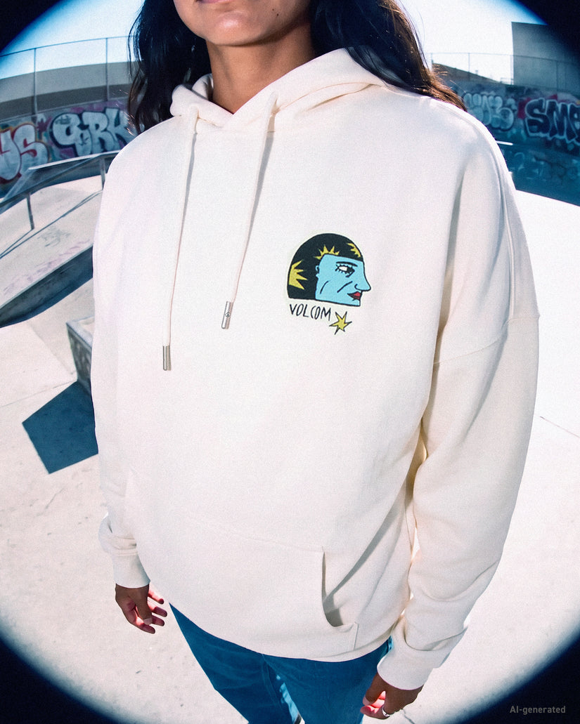 Sweat à capuche Radical Daze Up - Off White