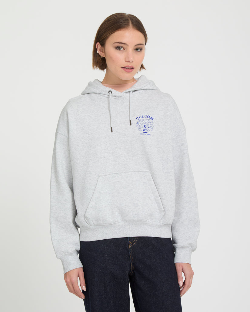 Sweat à capuche Moove On - Bone Heather
