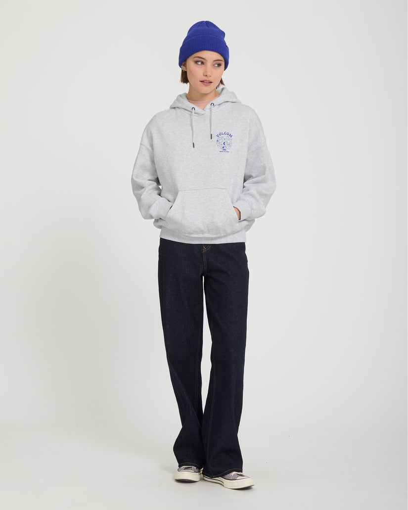 Sweat à capuche Moove On - Bone Heather