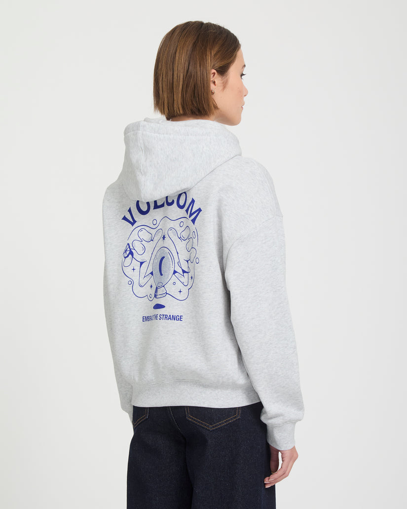 Sweat à capuche Moove On - Bone Heather