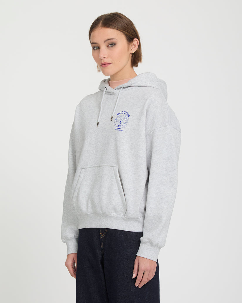 Sweat à capuche Moove On - Bone Heather