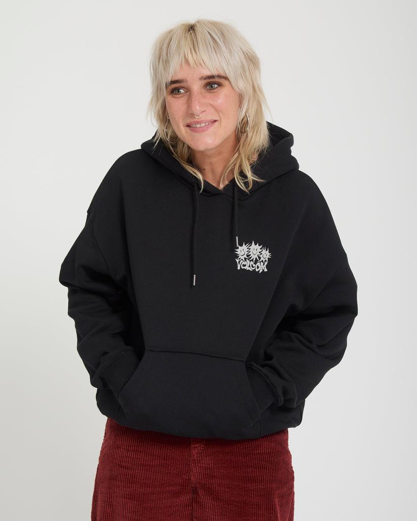 Sweat à capuche Moove On - Vintage Black
