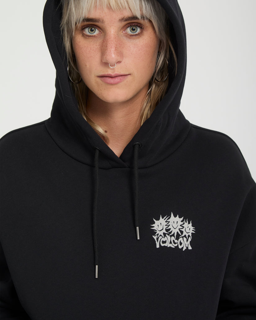 Sweat à capuche Moove On - Vintage Black
